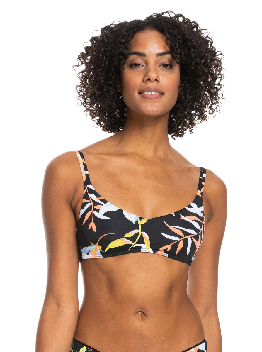 Roxy: Hibiscus Wave Bralette Bikini Top – Swim City