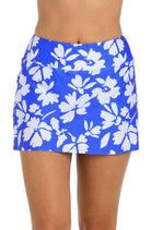 24th & Ocean: Marseille Floral Swim Skort Bottom