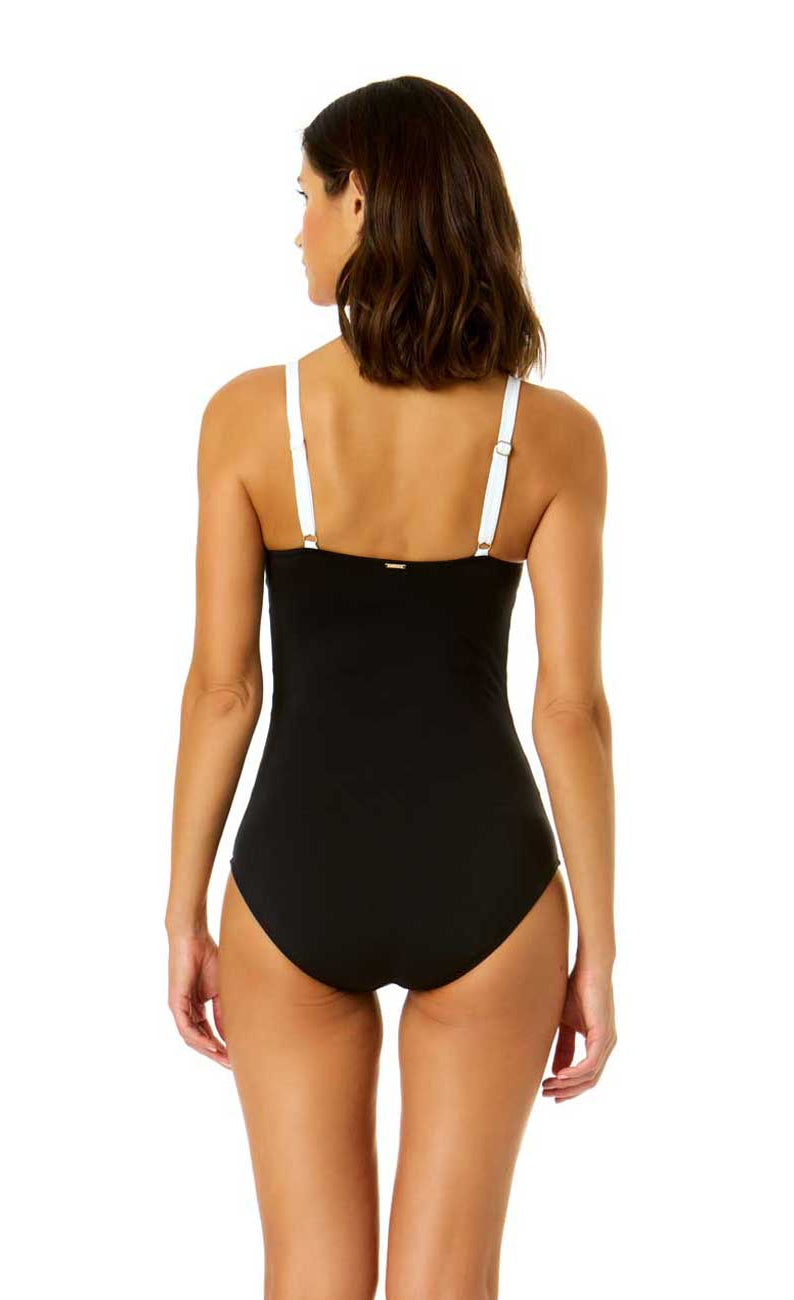 Plus Size The Wild Bloom Plunge Neck Monokini Swimsuit – ICONOFLASH