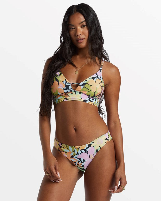 Billabong: Mas Aloha Reversible V Neck Cami Bikini Top