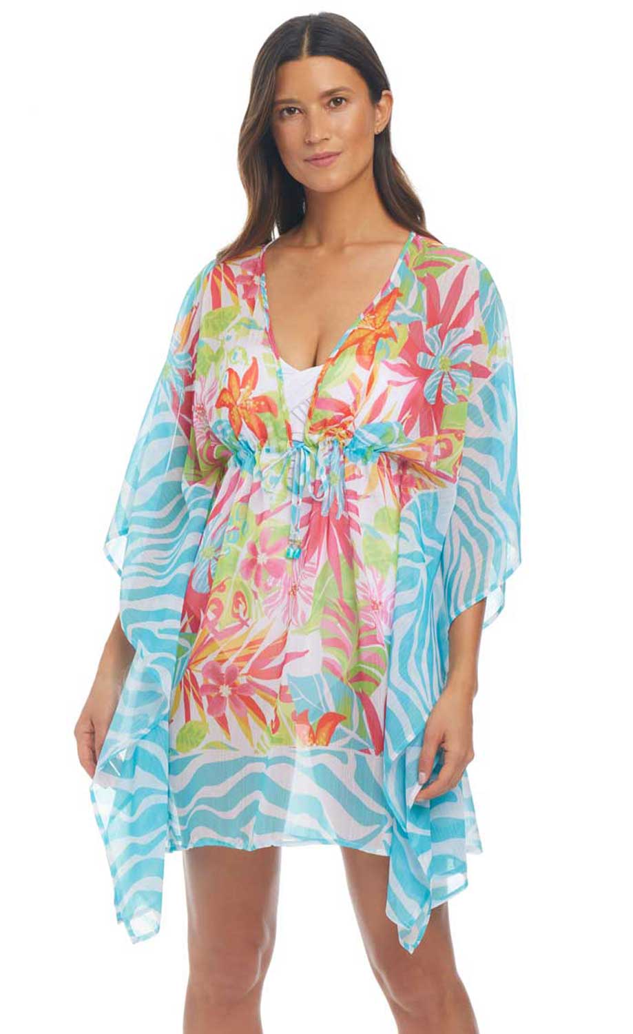 Bleu: Packing A Punch Caftan