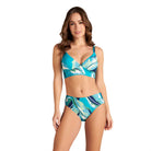 Jantzen: Jungle Foliage Cecile Midkini Bikini Top
