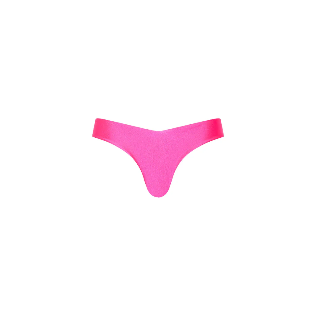 Kulani Kinis: Posh Pink Cheeky V Bikini Bottom