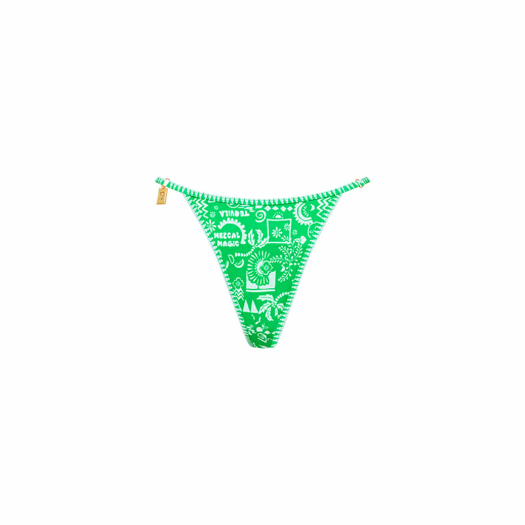 Kulani Kinis: Sol Dia Charm Adjustable Cheeky Bikini Bottom