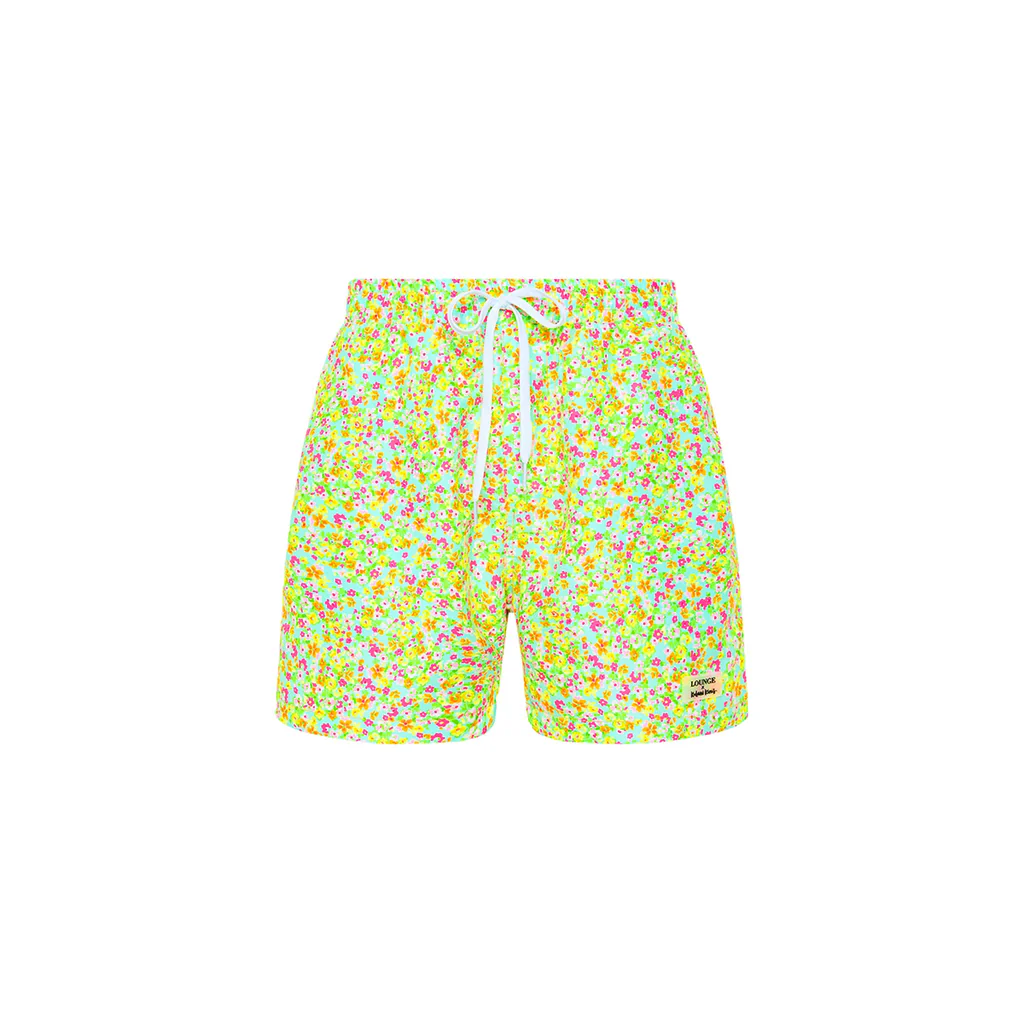 Kulani Kinis: Wild Flower Men's Swim Trunk