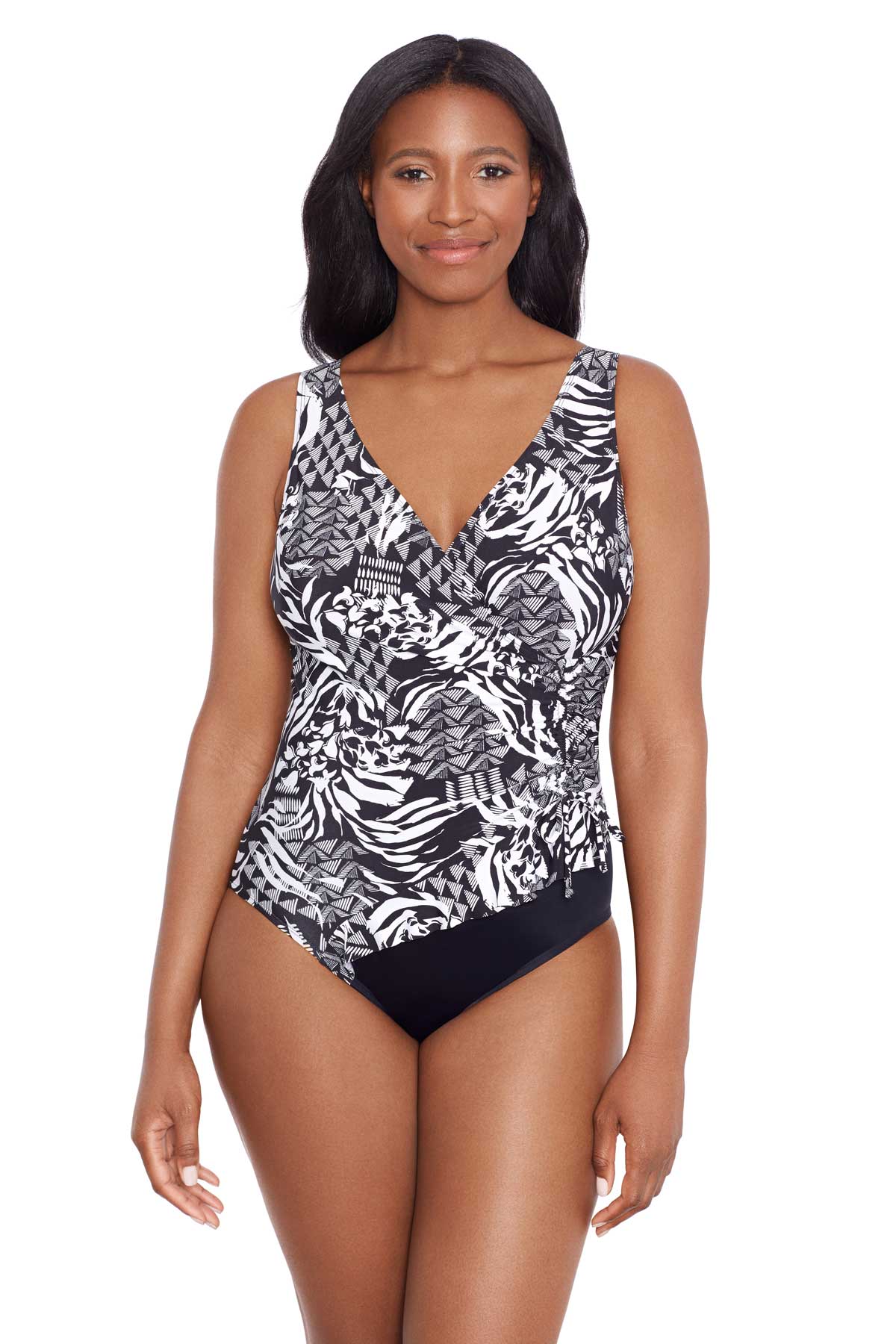 Ruffle store front swimsuit