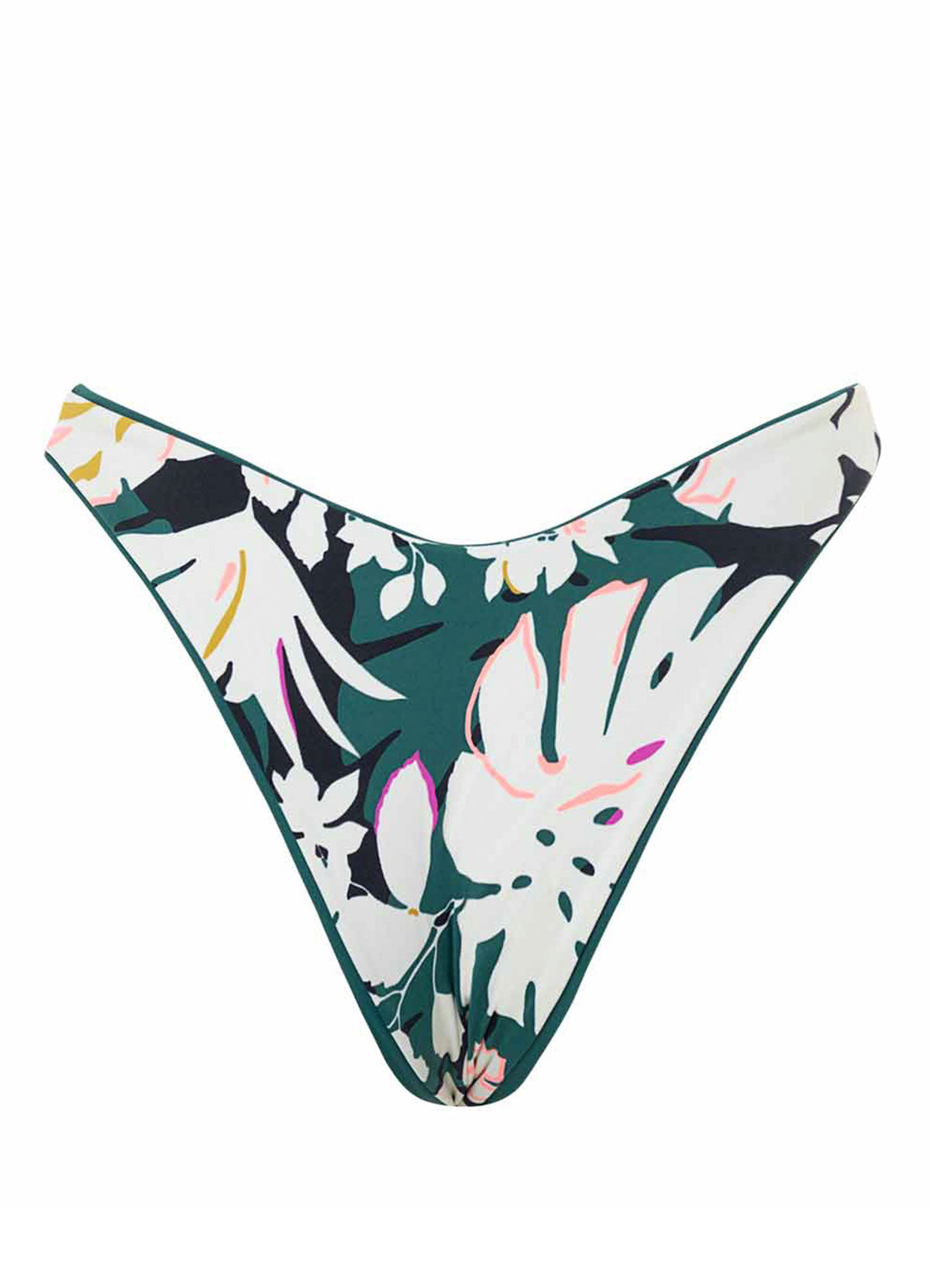 Maaji: Brunswick Geen Splendour High Leg Bikini Bottom – Swim City