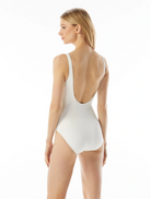 Michael Michael Kors: One Piece Sea Solids Lace Up Mio - WHITE