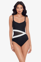 Miraclesuit: On Piece Spectra Mesh Lyra Swimsuit