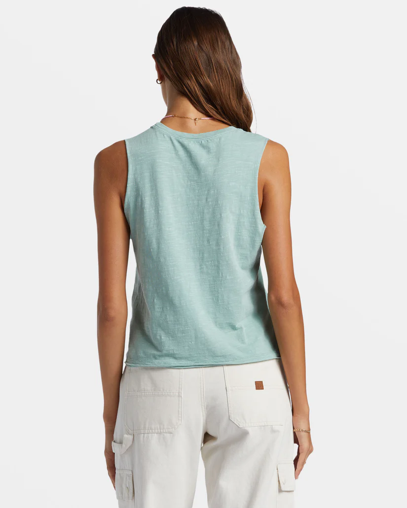 Roxy: Bring Good Vibes Muscle Tank Top