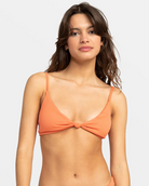 Roxy: Roxy The Love Surf Knot Ribbed Bikini Top