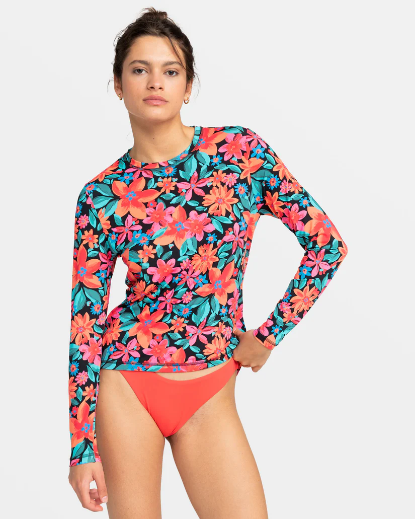 Roxy: Sea Skippin Long Sleeve Rashguard