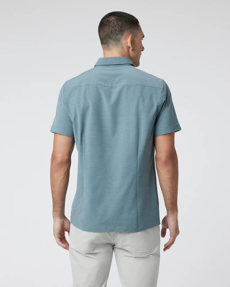 Vuori: Bridge Button Down Short Sleeve Shirt