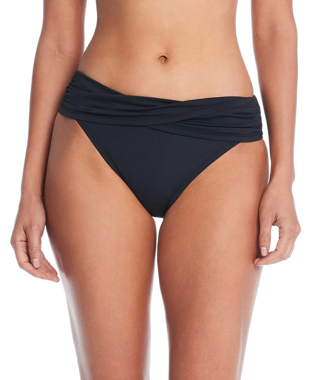 Bleu: Solid Sarong Hipster Bottom